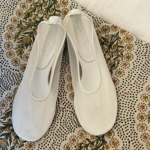 Dear Frances Cream Women's Flats